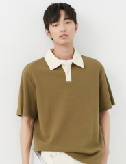 翻领POLO衫男短袖