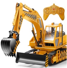 大型44CM遥控挖掘机玩具